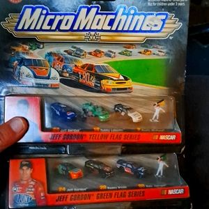 Bundle of 2 packs of winners circle micro machines